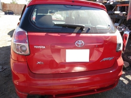 2006 TOYOTA MATRIX XR RED 1.8L AT Z16410